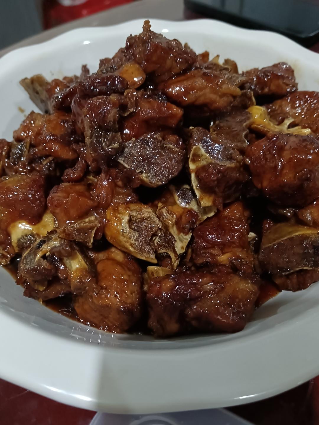 糖醋排骨/糖醋小排（不放油）（12345口诀做出正宗上海本帮）