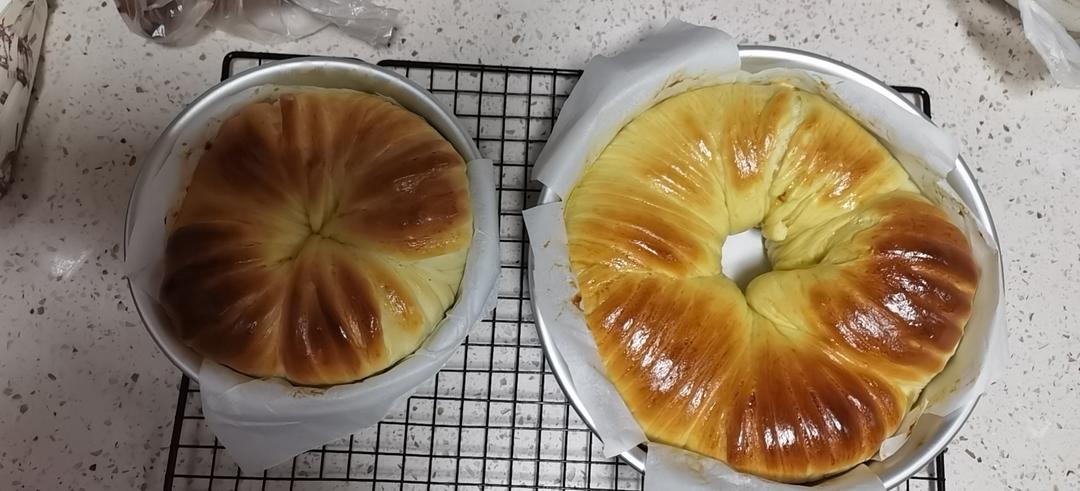 治愈系网红面包 毛线球面包🧶（含整形视频）