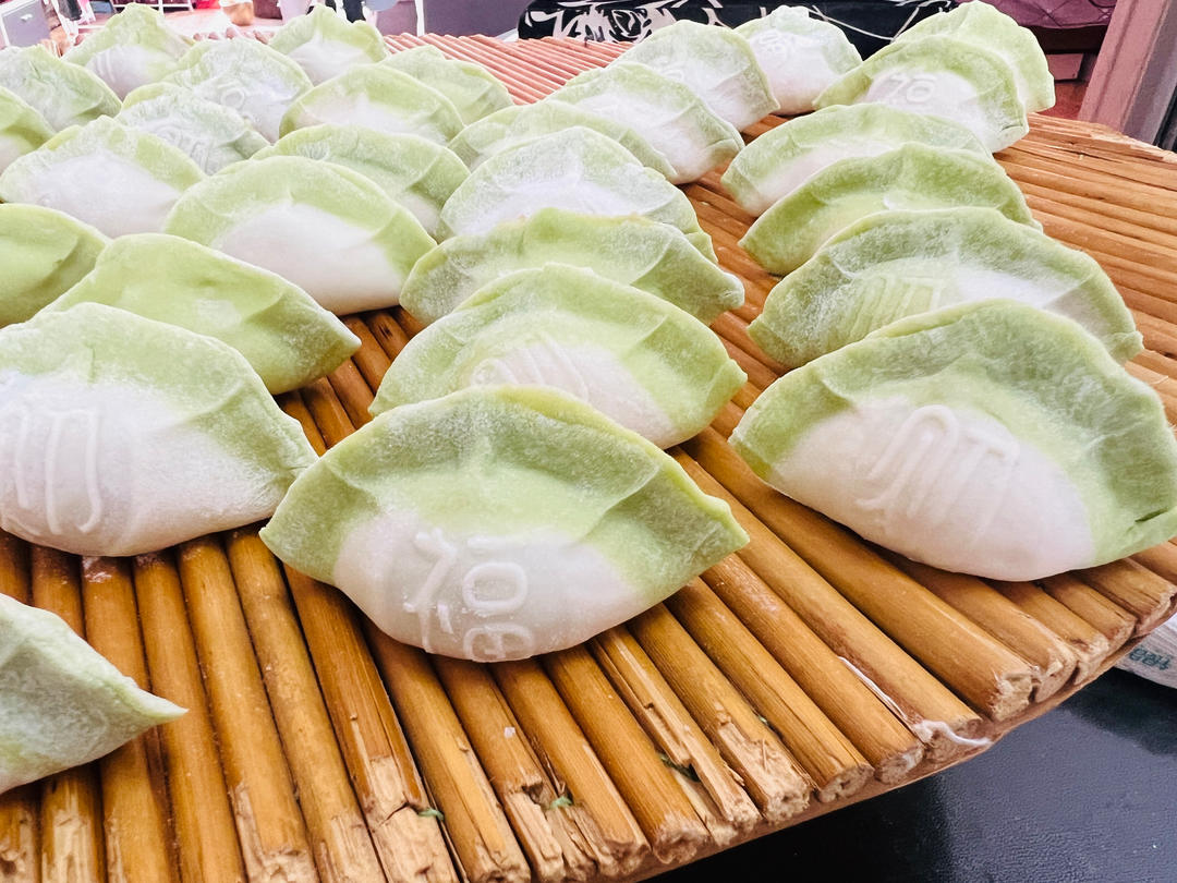 翡翠白菜饺