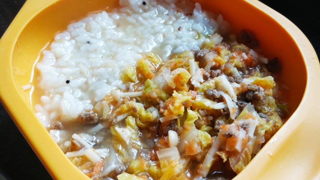 牛肉蔬菜烩饭 宝宝辅食食谱