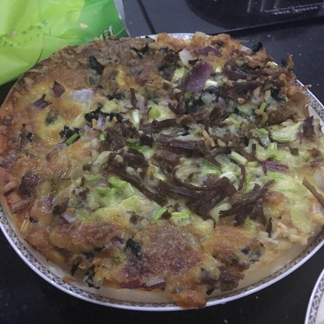 八寸披萨饼皮（四个）制作