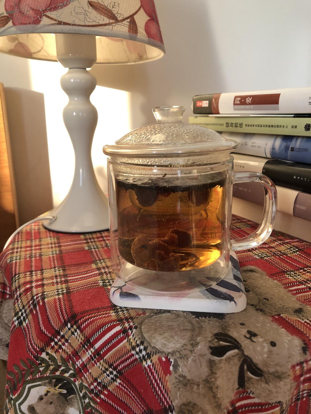 蒲公英桂圆茶的做法