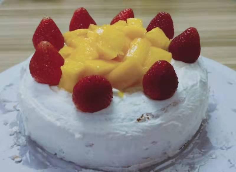 超级简单的味多美同款生日蛋糕（6寸），新手也能高度还原