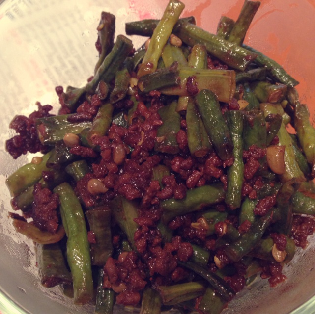 肉末豇豆