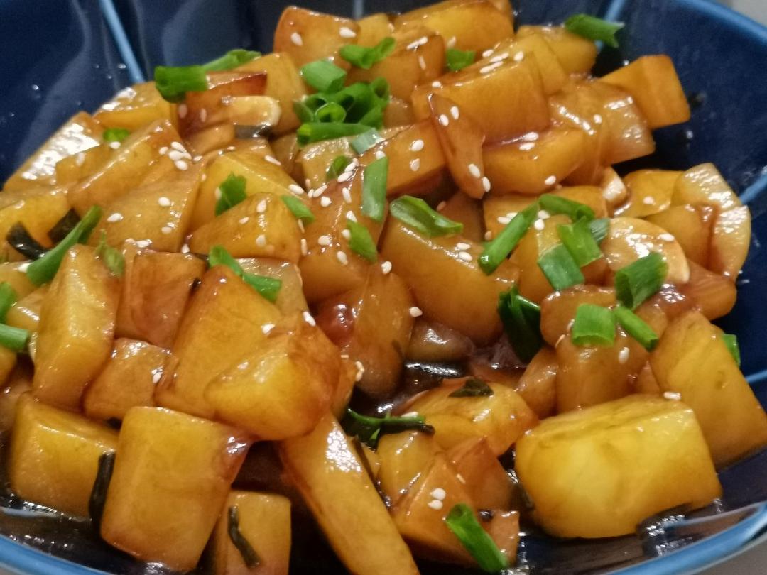 土豆🥔的灵魂吃法，烧土豆，孩子的最爱❤️