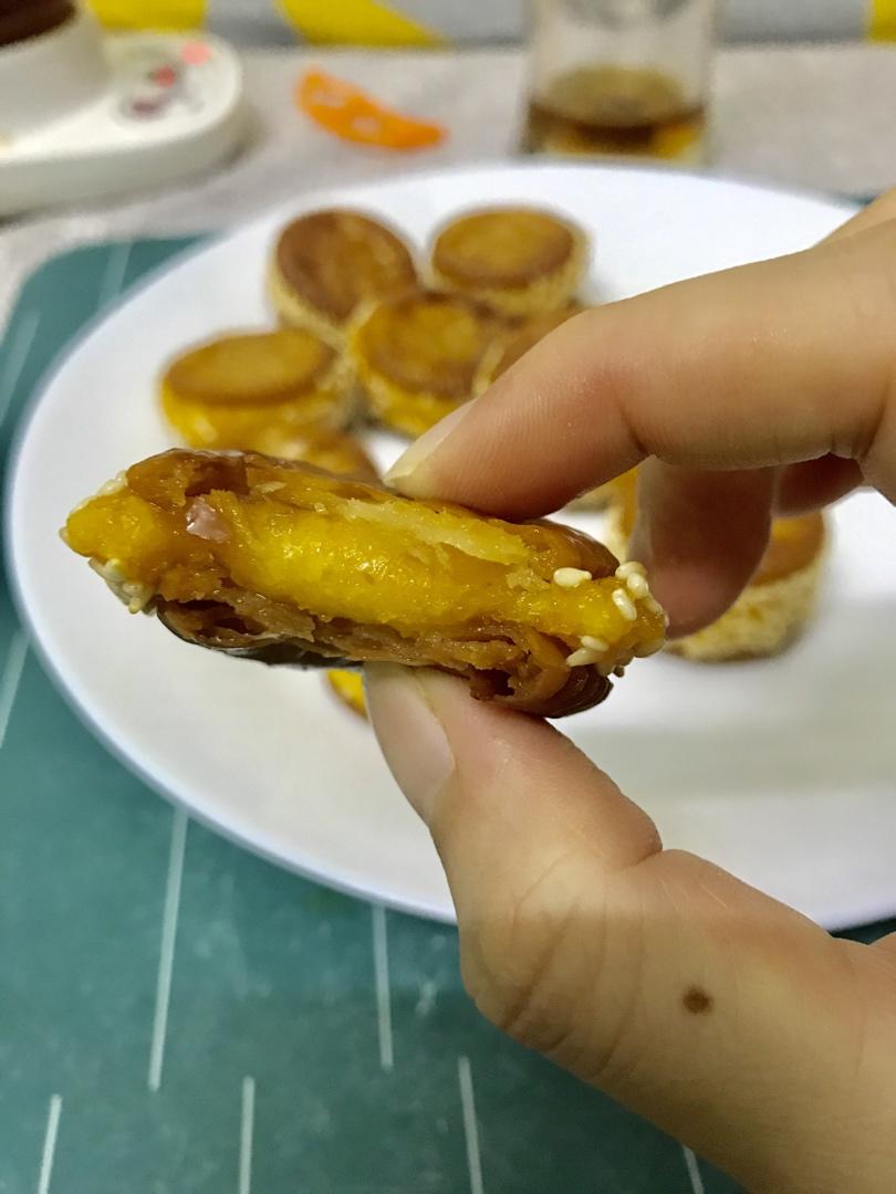 超简单小时候的味道外酥里嫩南瓜饼