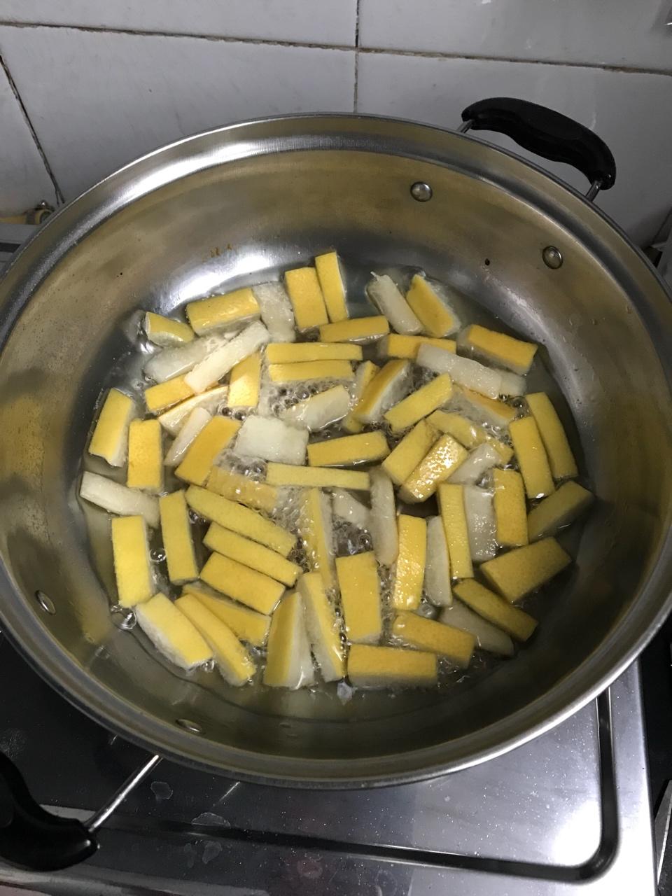 超简单的柚子糖