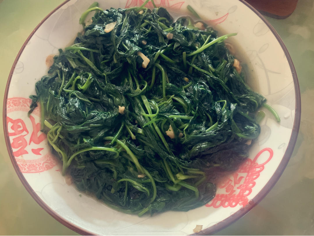 鱼露炒空心菜