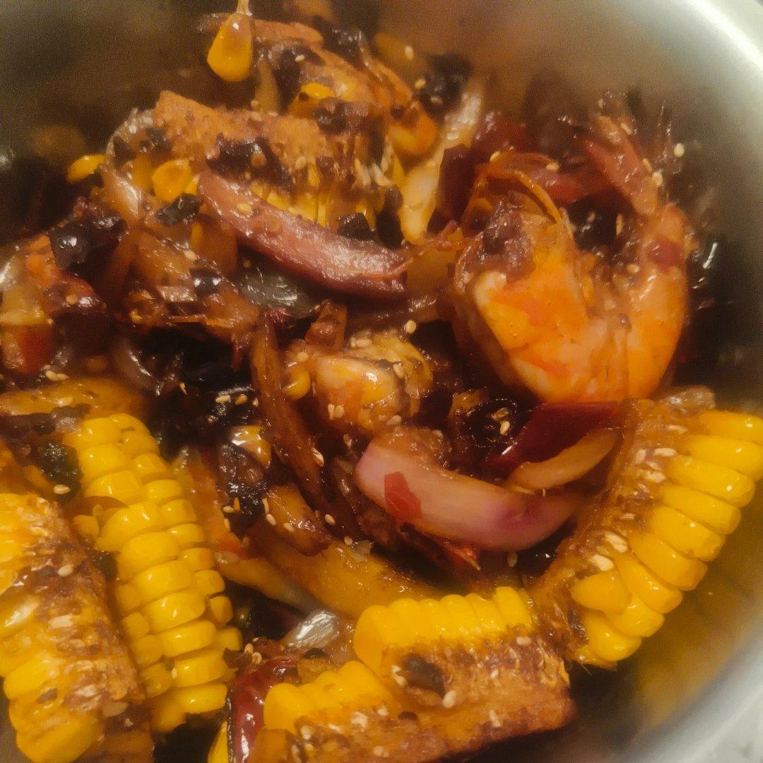 香辣干锅虾（下饭菜）