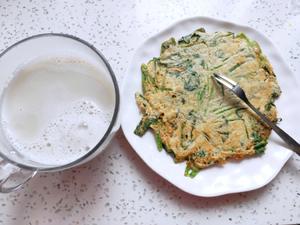 减脂也能吃美食之～全麦鸡蛋饼的做法 步骤3