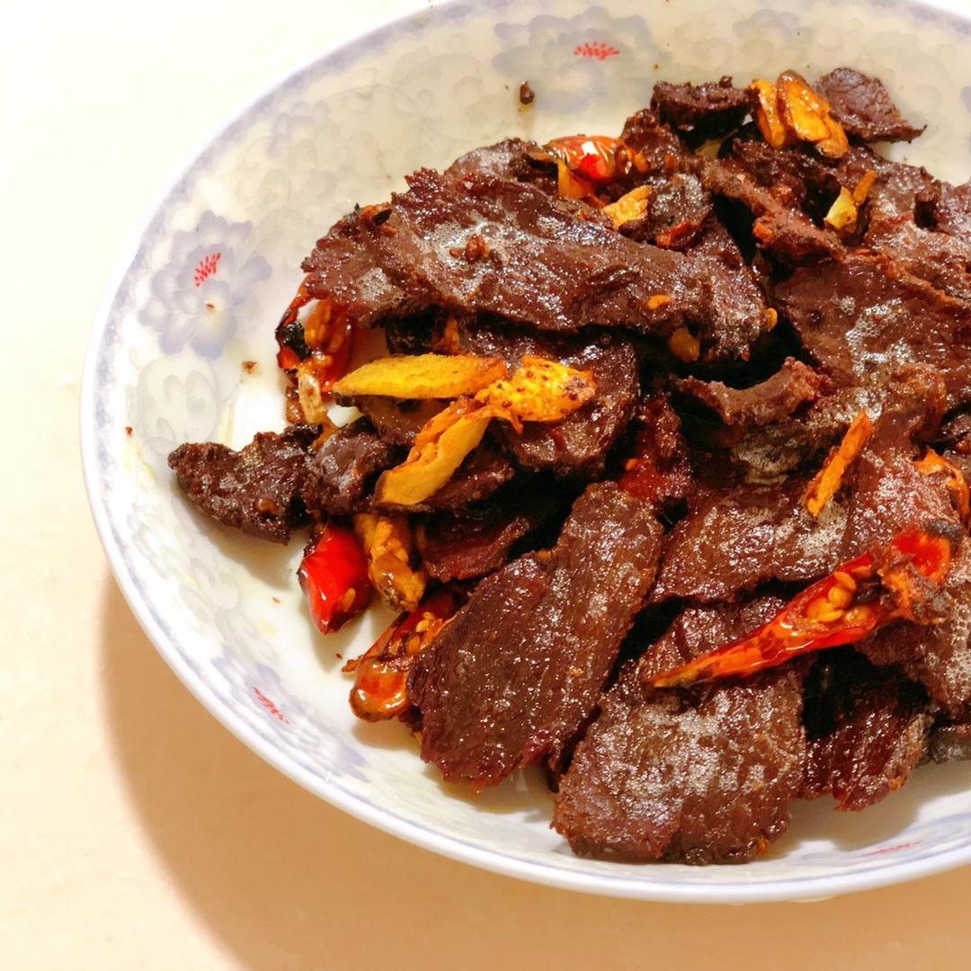 【麻辣牛肉干巴图片】mj的小厨房_下厨房