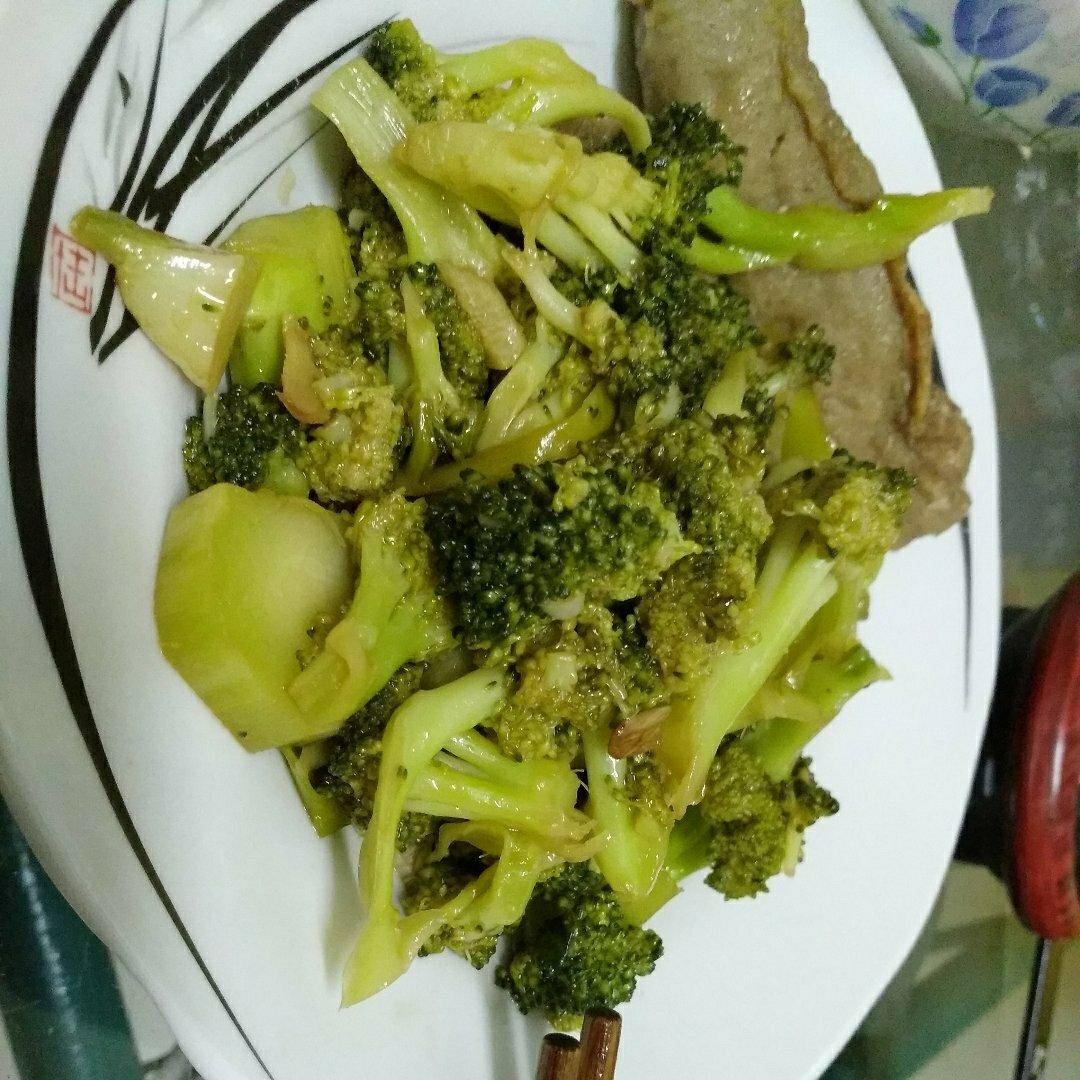 蚝油蒜蓉西兰花