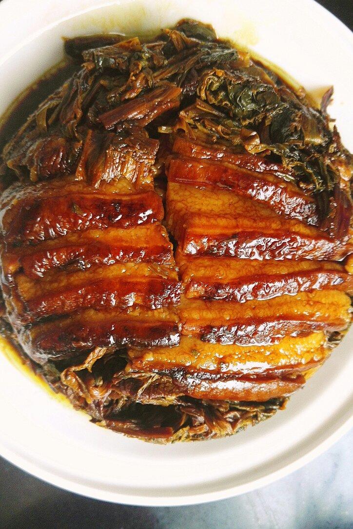 小微薇做的梅菜扣肉