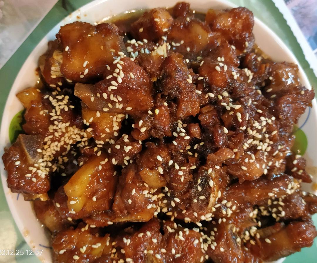 懒人版糖醋排骨
