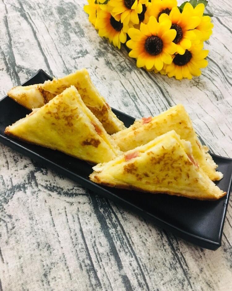 芝士鸡蛋面包片
