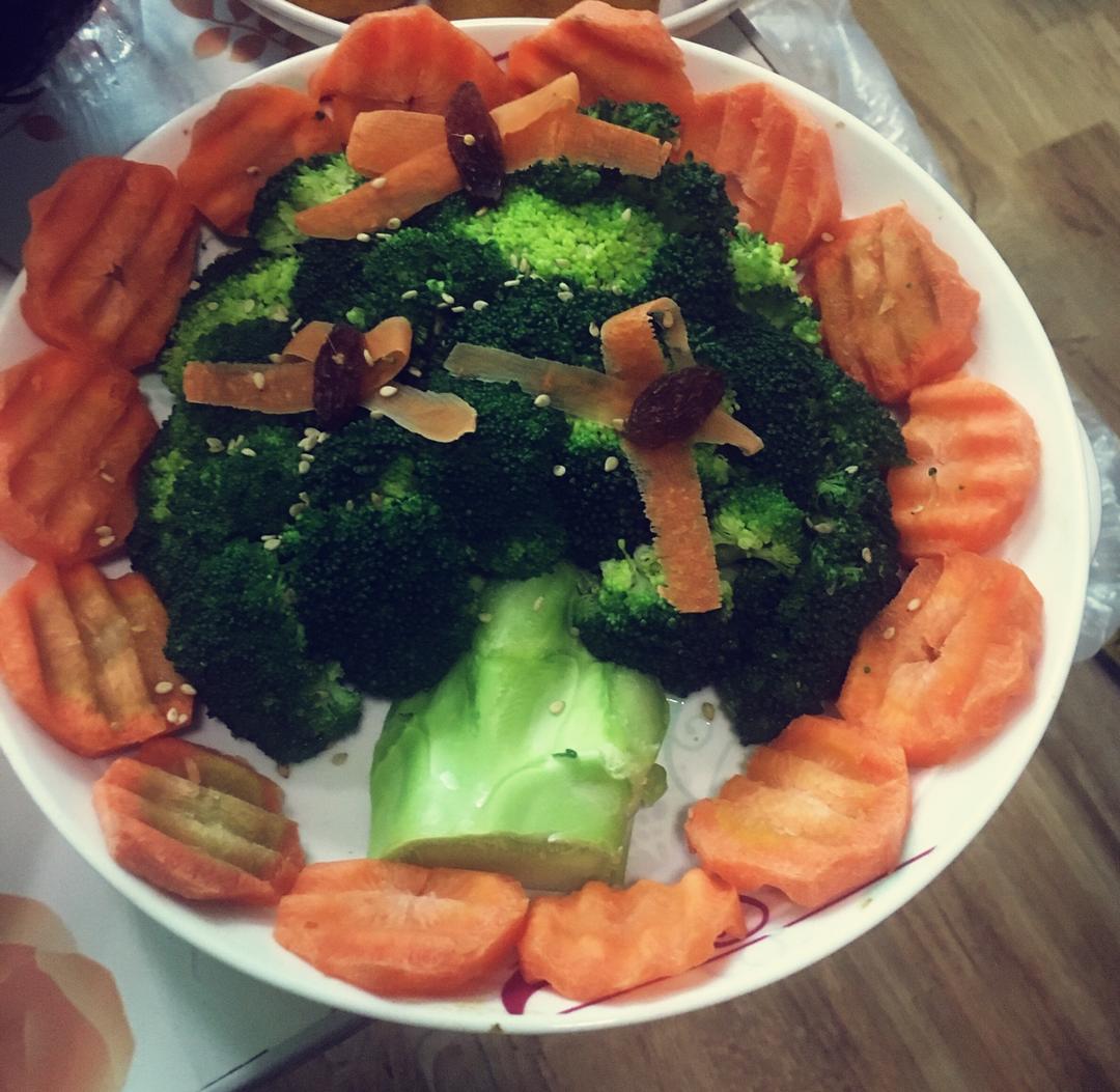 西兰花圣诞树