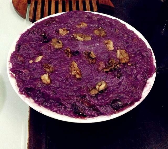 紫薯发糕
