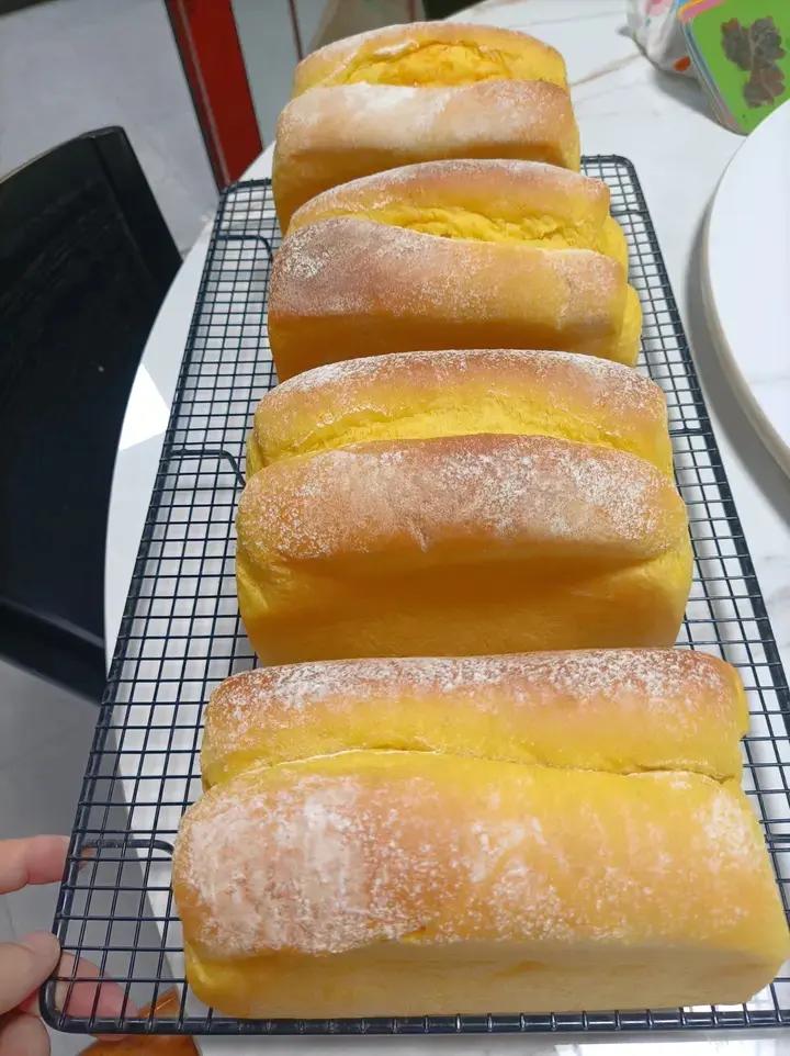 超软乎的南瓜奶酪吐司