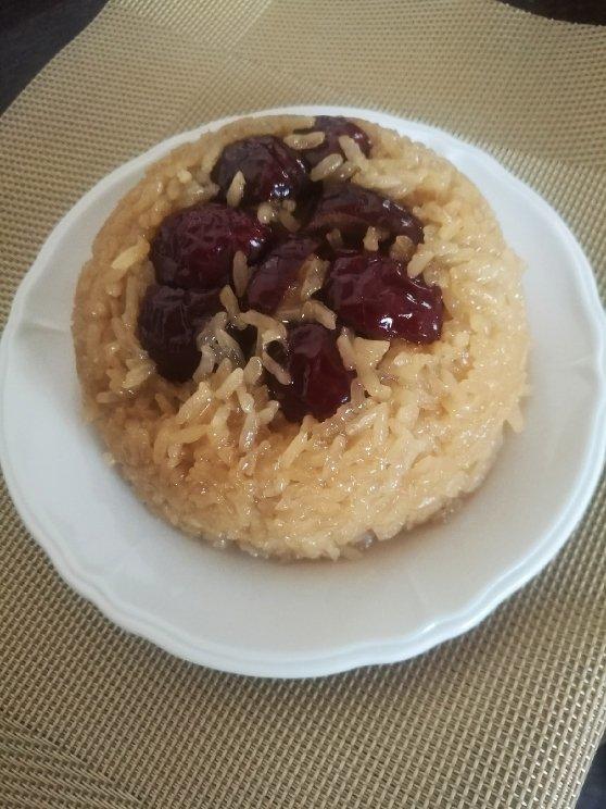 蒸红枣糯米饭