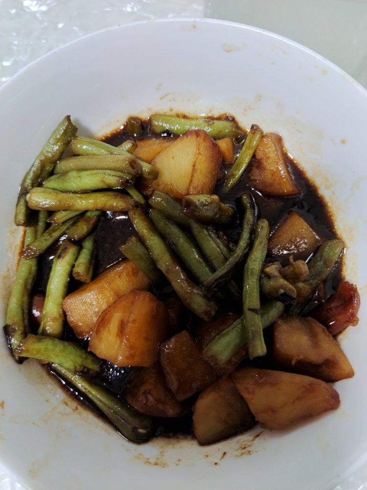 土豆炖豆角