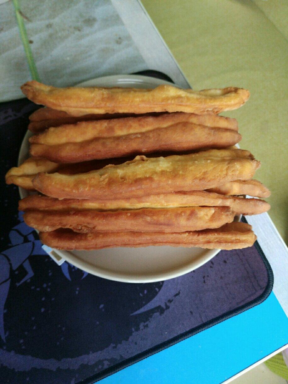 快手早餐～自制油条（酵母版，不含泡打粉、膨松剂）