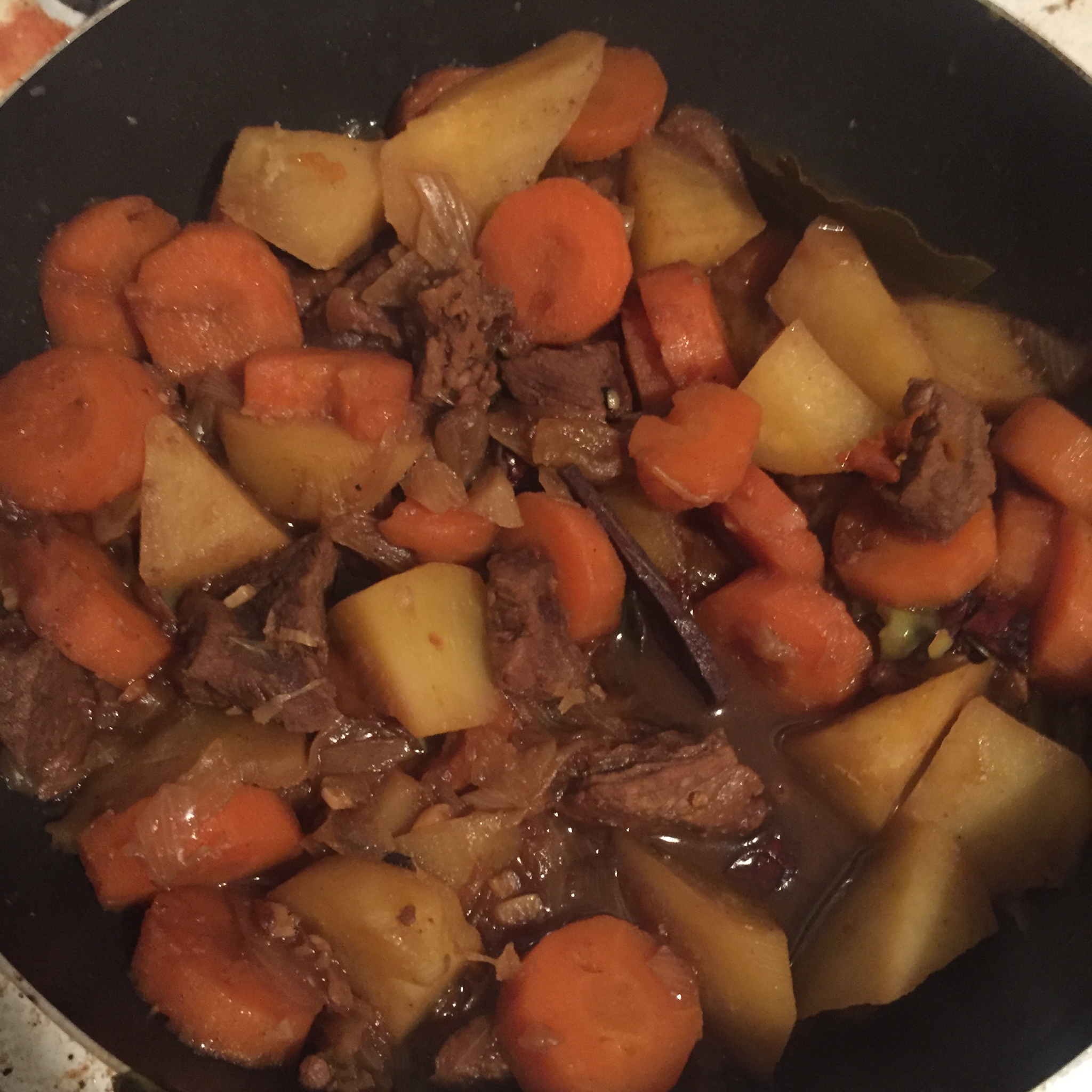 土豆胡萝卜炖牛肉
