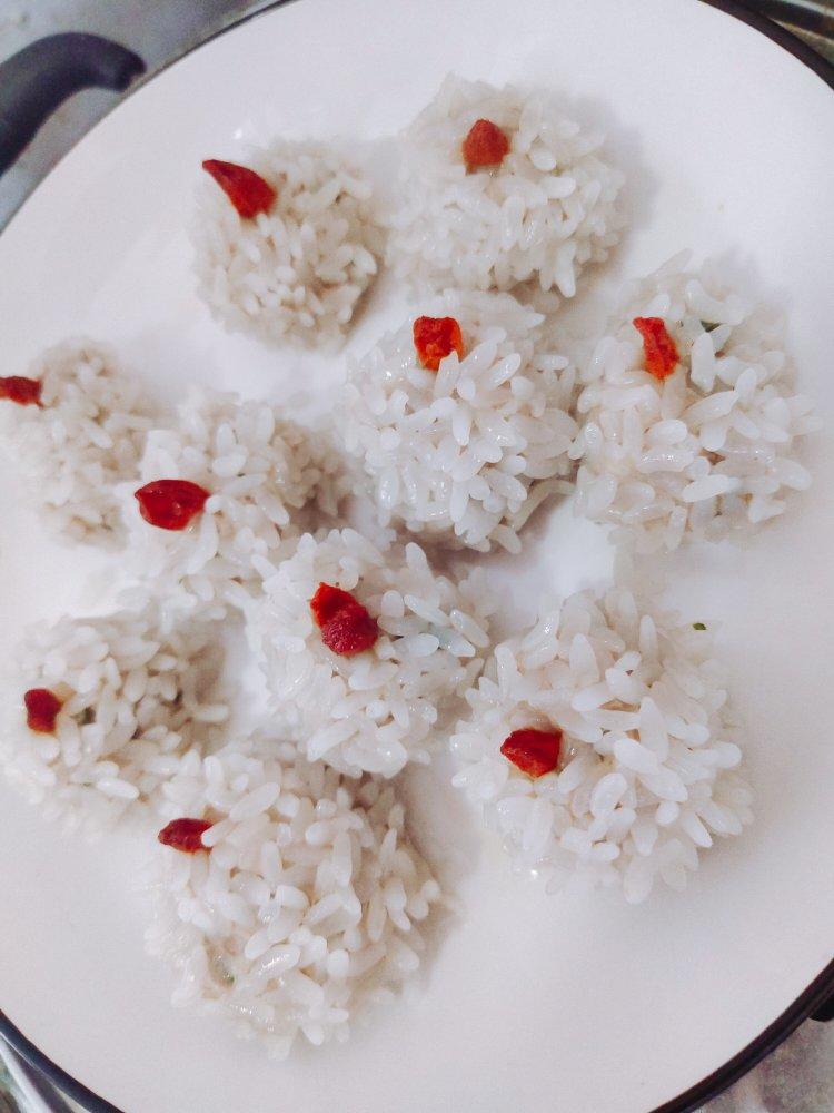 糯米肉丸子，简单易做，孩子特喜欢吃