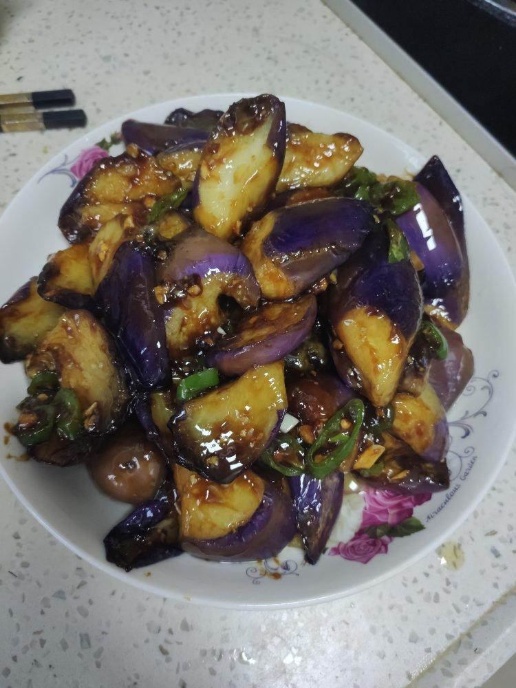 少油版家常烧茄子🍆～拌饭太香啦