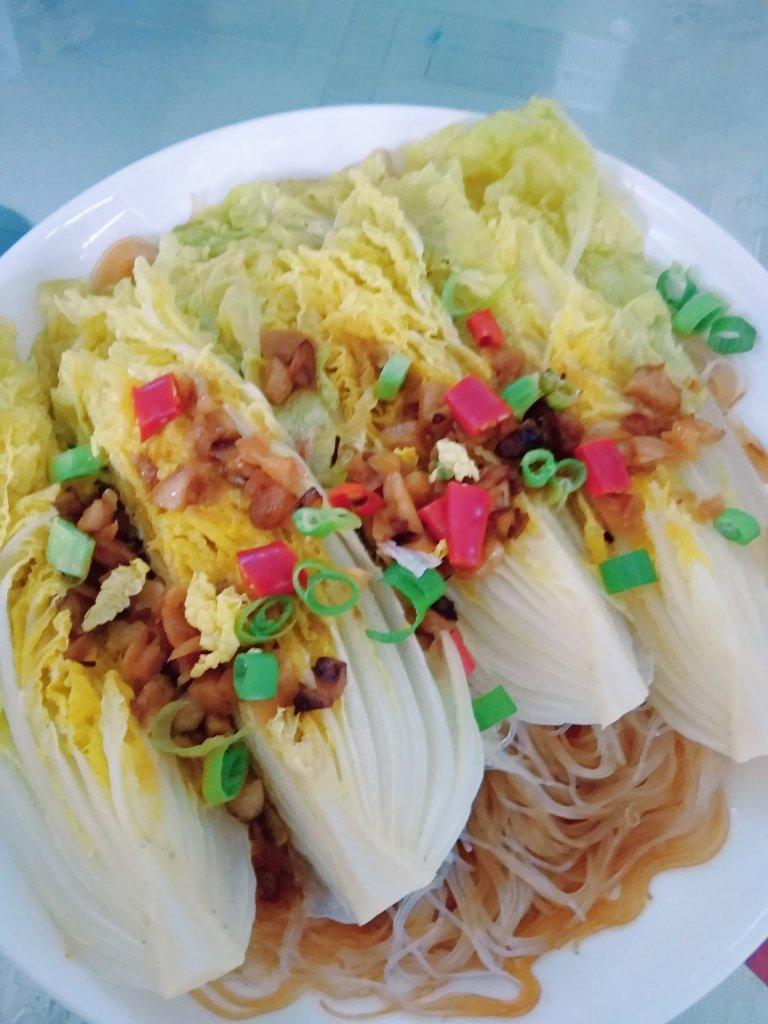 蒜蓉粉丝蒸娃娃菜
