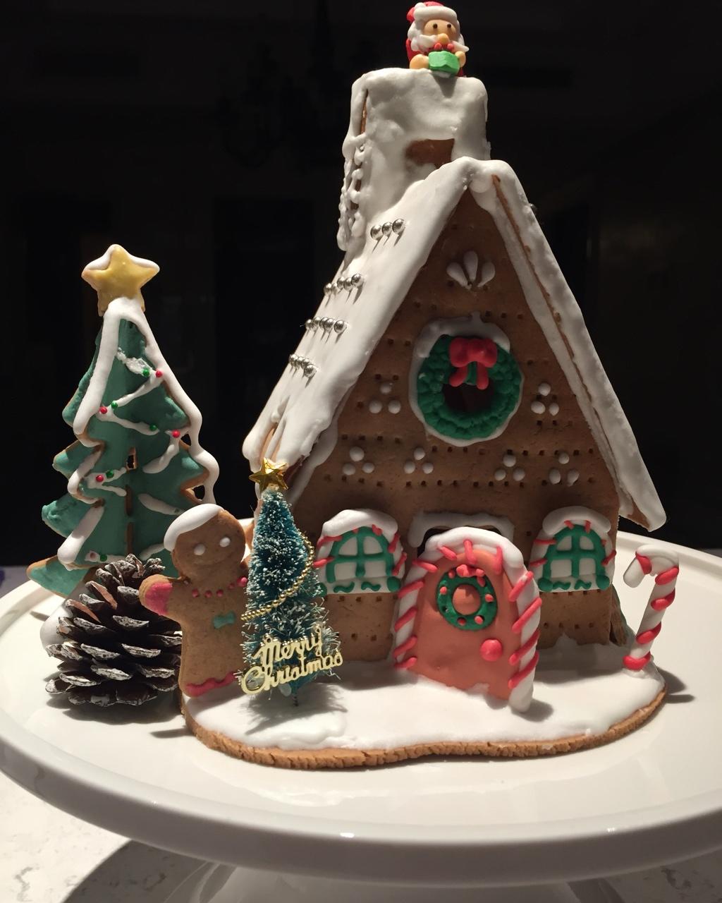 圣诞节姜饼屋（超详细）
