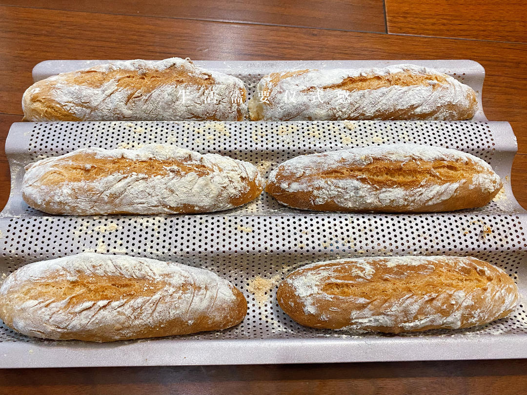 4小时快速直接法短法棍丨免揉免机打免酵种