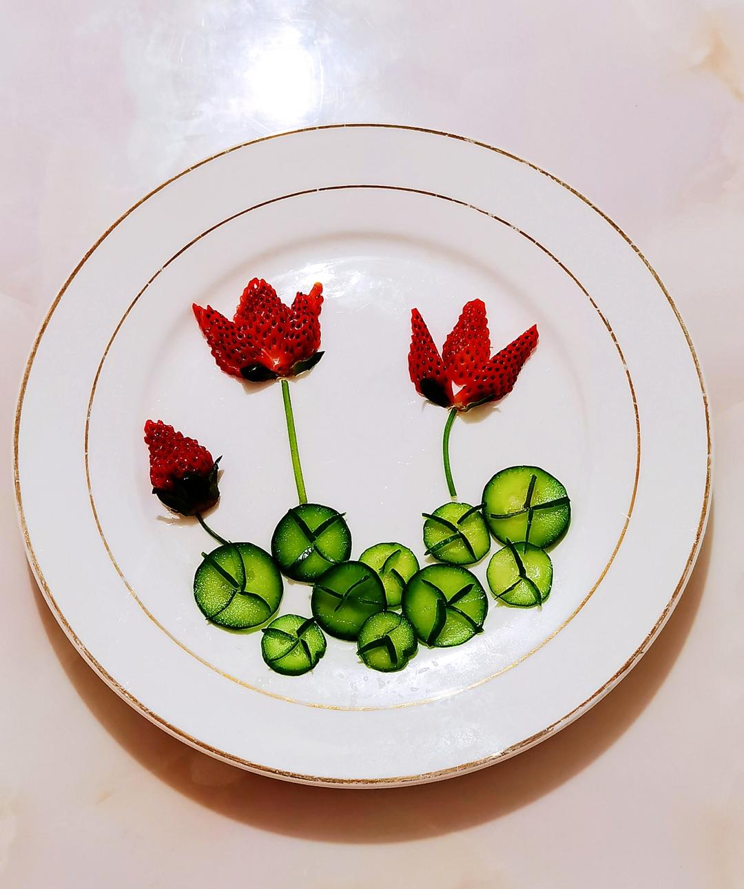 水果（草莓）摆盘