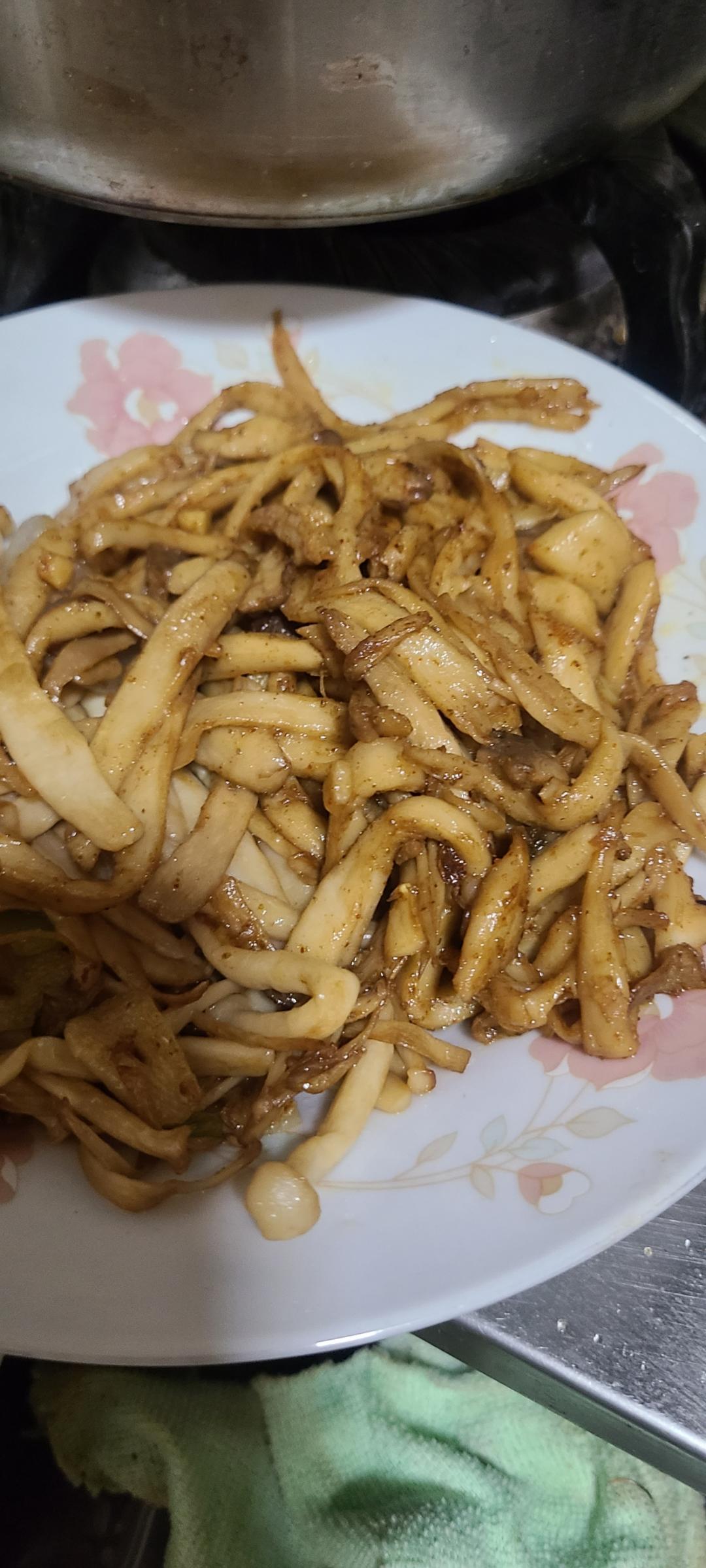 会上瘾的手撕杏鲍菇