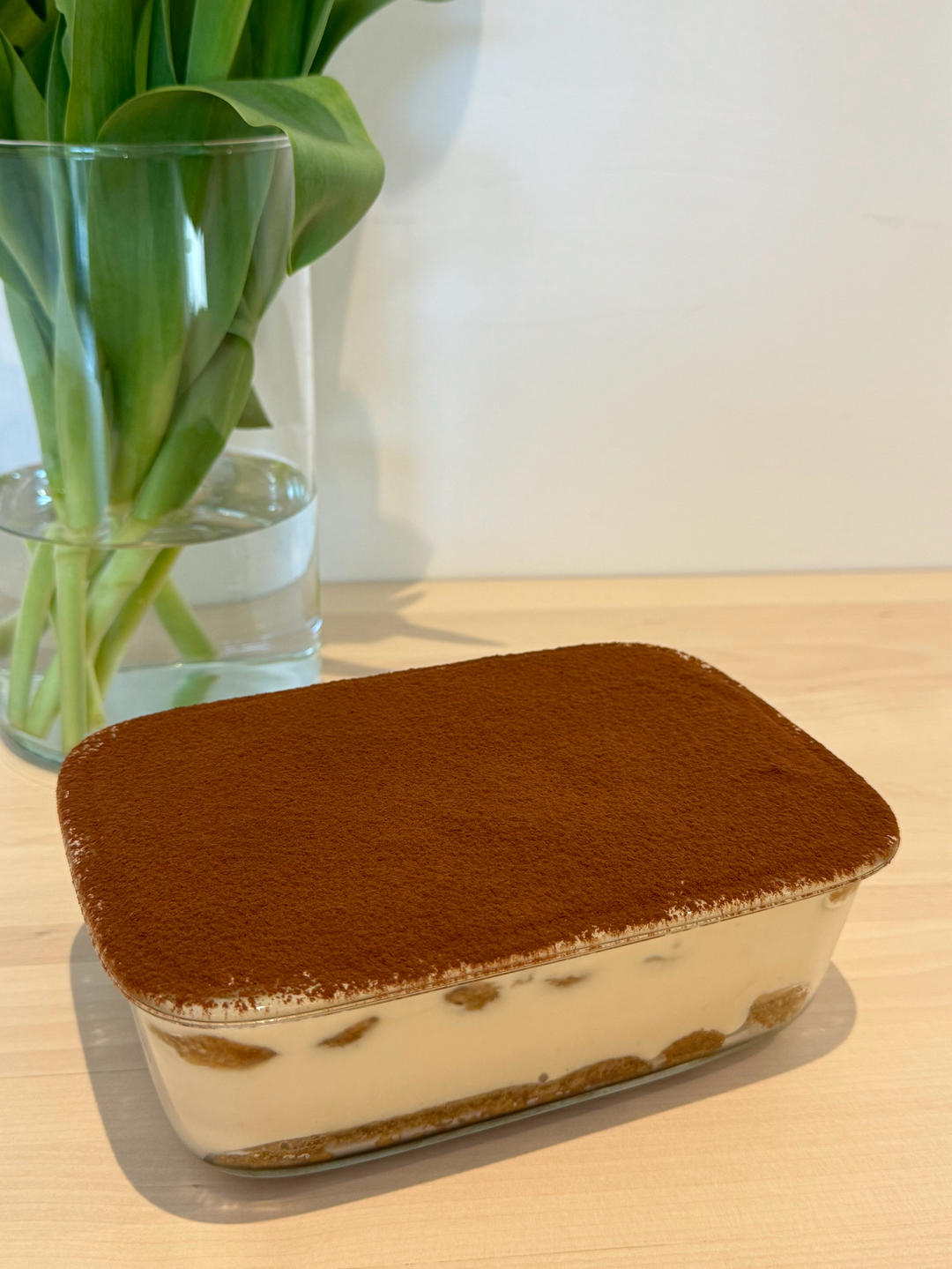 在欧洲学会的经典版提拉米苏