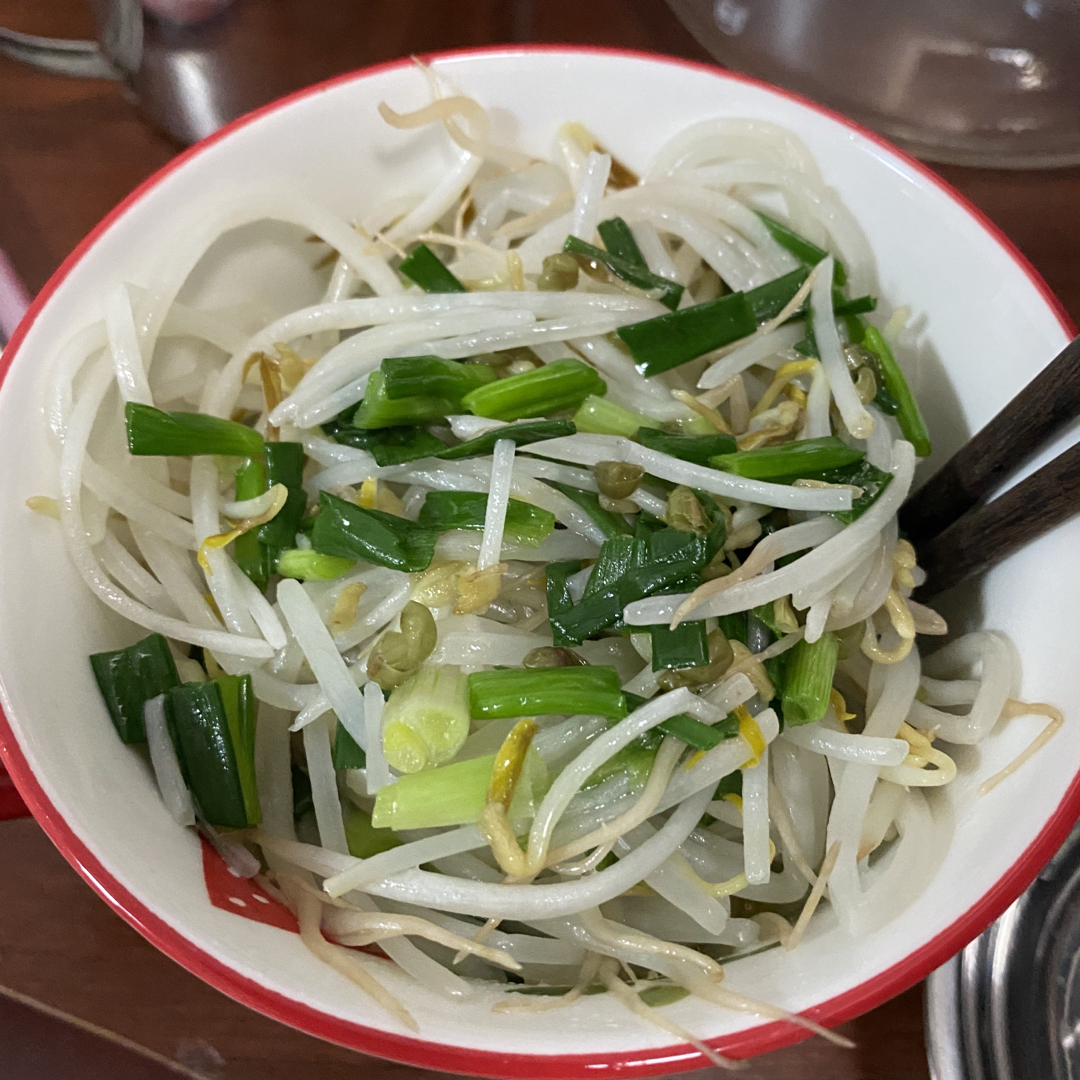 清炒豆芽