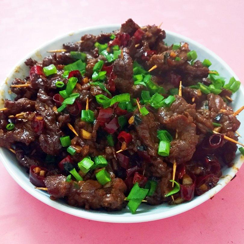 牙签牛肉 道地湖南味