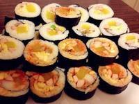 简单寿司/鸡蛋寿司/反转寿司/花样寿司/紫菜包饭的做法 步骤26