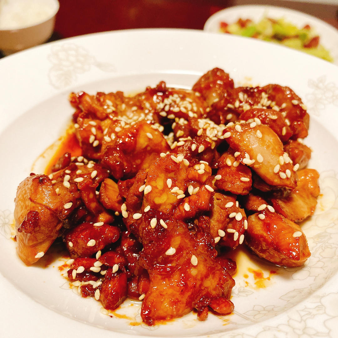 简易调酱汁版照烧鸡腿