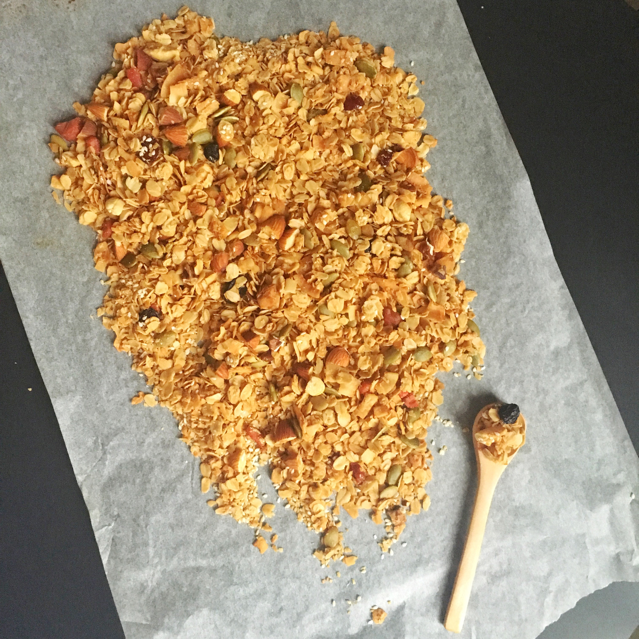 什锦granola烤燕麦片丨健康·零食