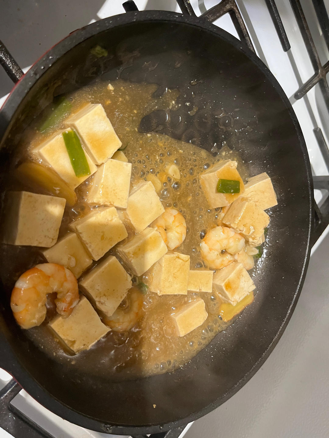 虾仁豆腐