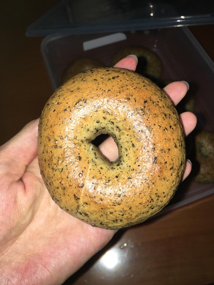 芝麻贝果（咸）