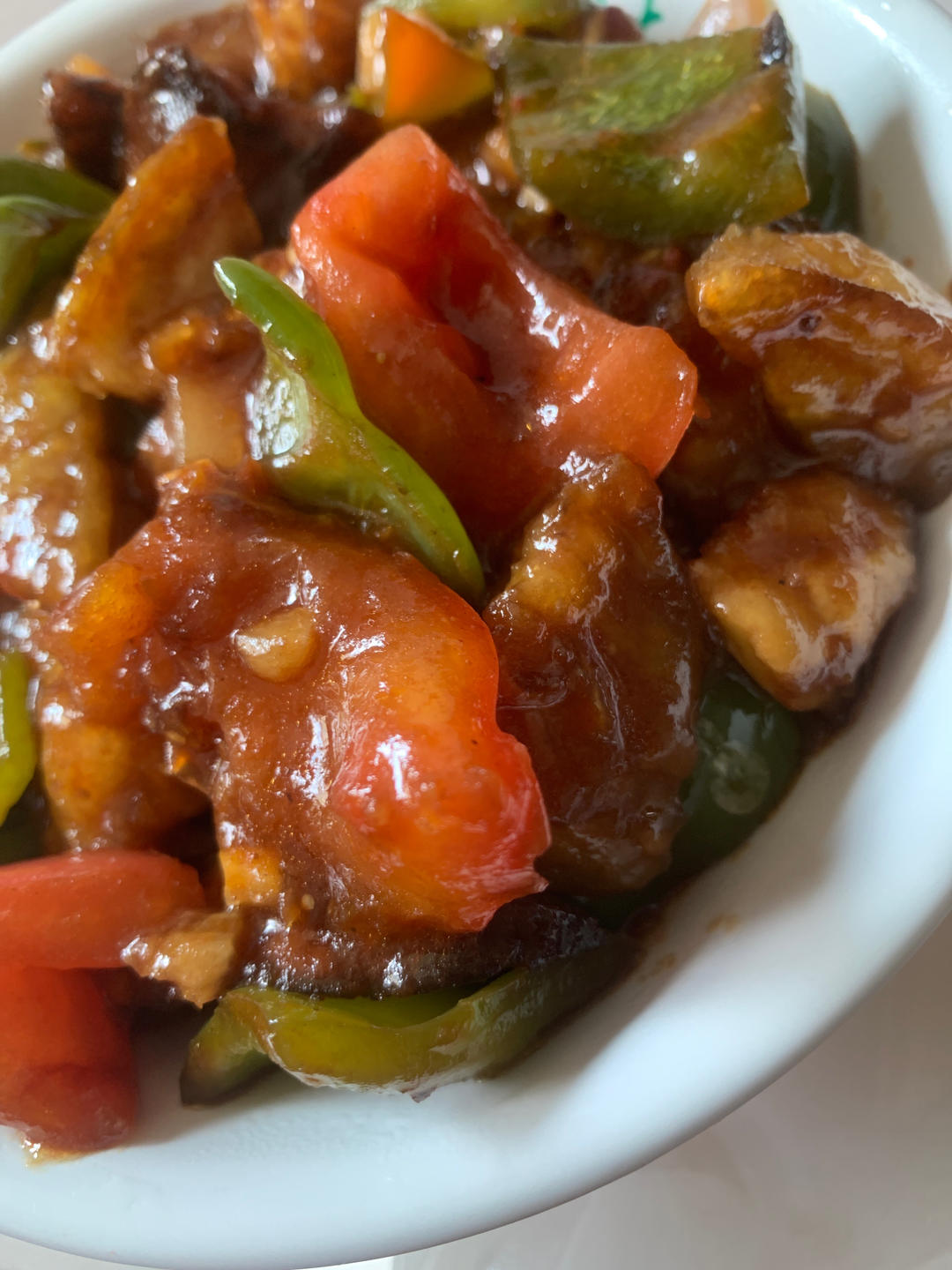 〈烧茄子〉，西红柿版。欣小厨 😉