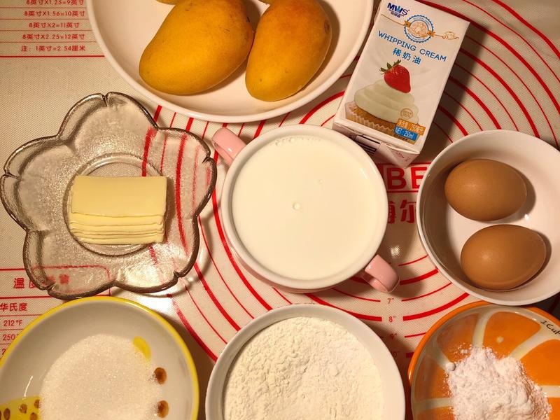 纯奶手撕吐司的做法 步骤1