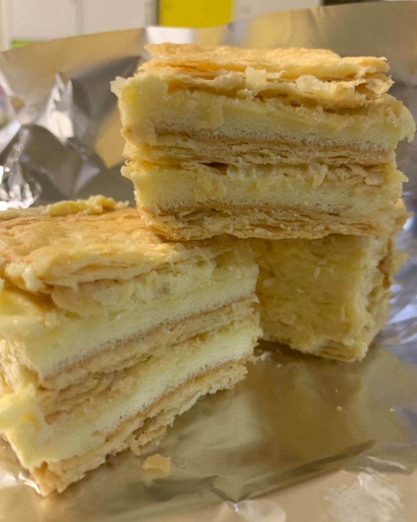 【君之】拿破仑酥（含千层酥皮、蛋糕片、奶油霜详细做法）