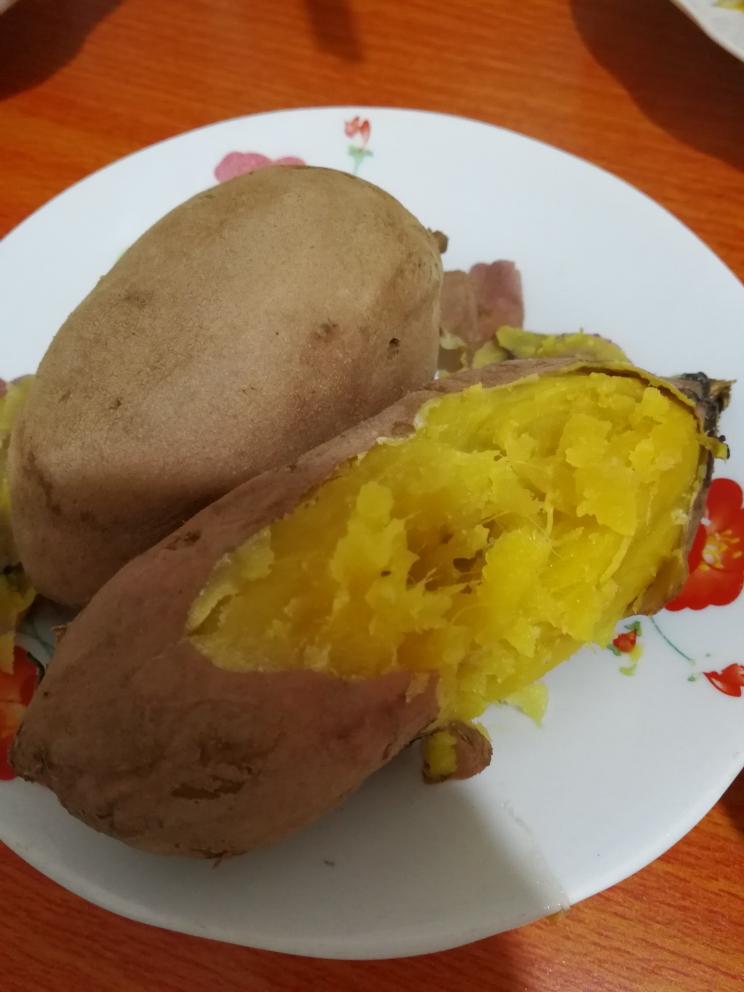 微波炉烤红薯的做法