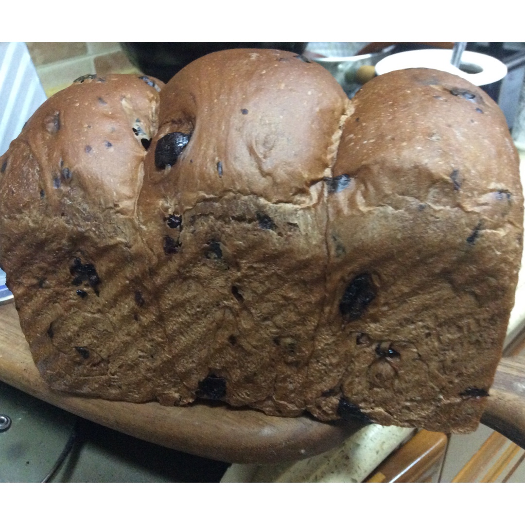 巧克力蔓越梅吐司