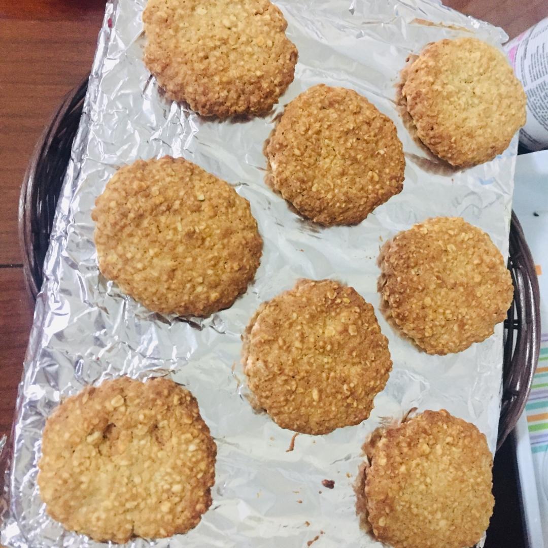 肉桂燕麦饼干（素）
