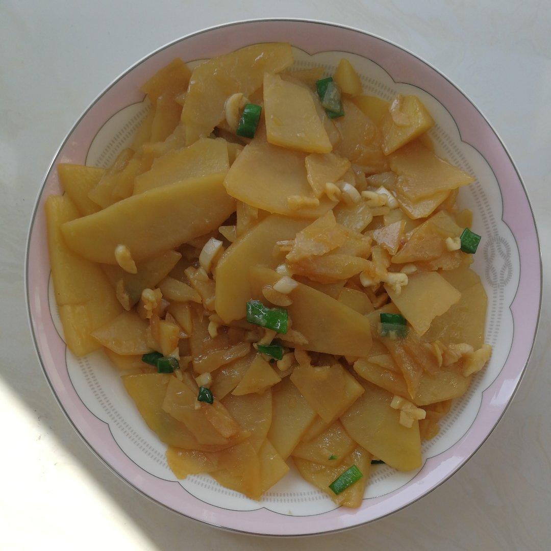 家常炒土豆片