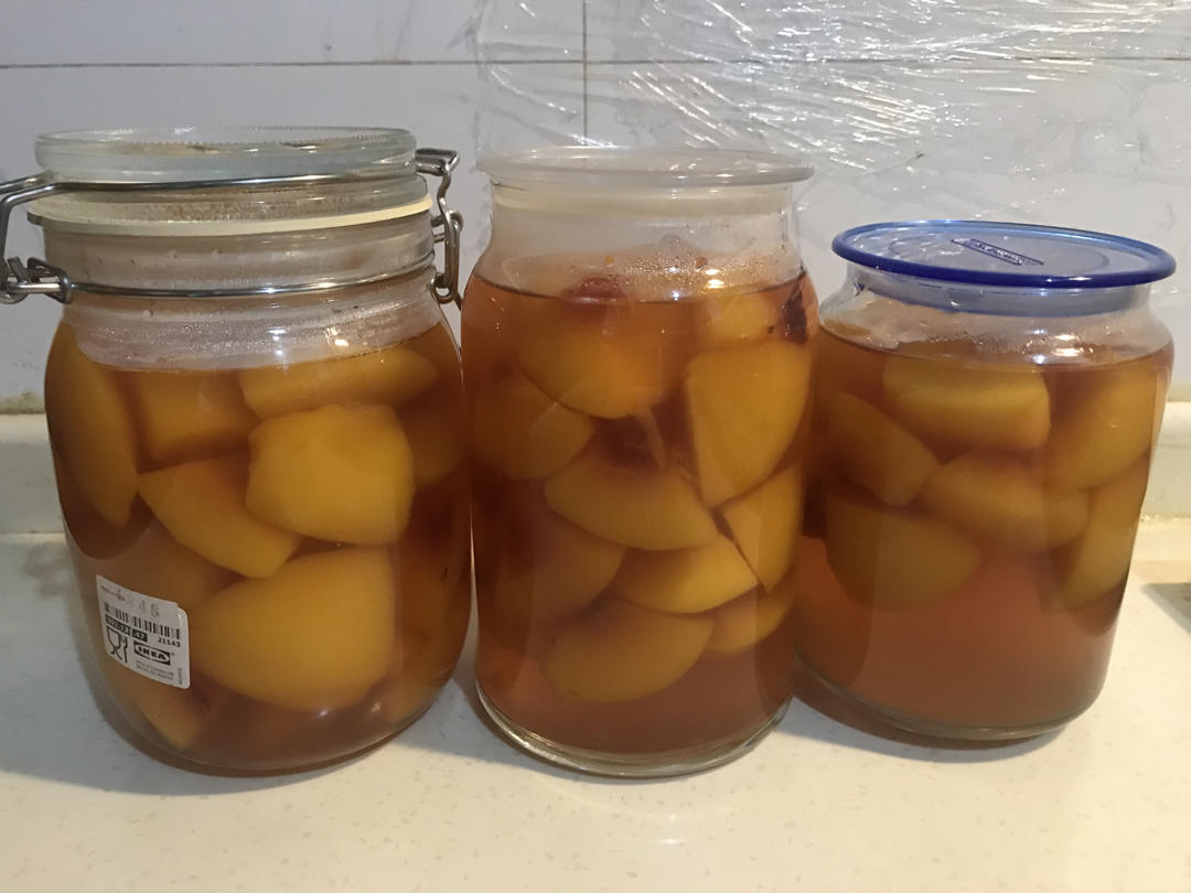 黄桃罐头的2种做法