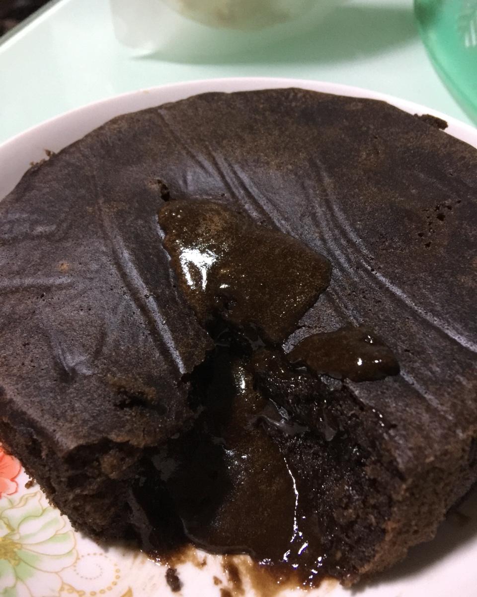 巧克力熔岩蛋糕(全图文超简单)